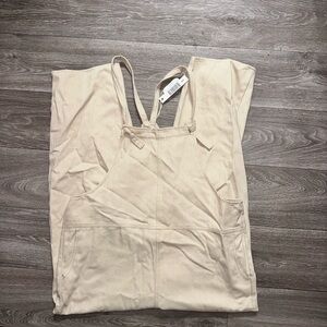 CRESCENT DENIM DUNGAREE OVERRALLS